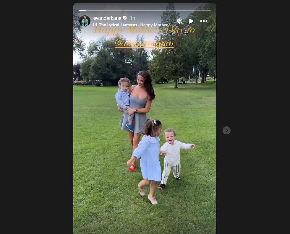 Evander Kane shared on his IG @evanderkane